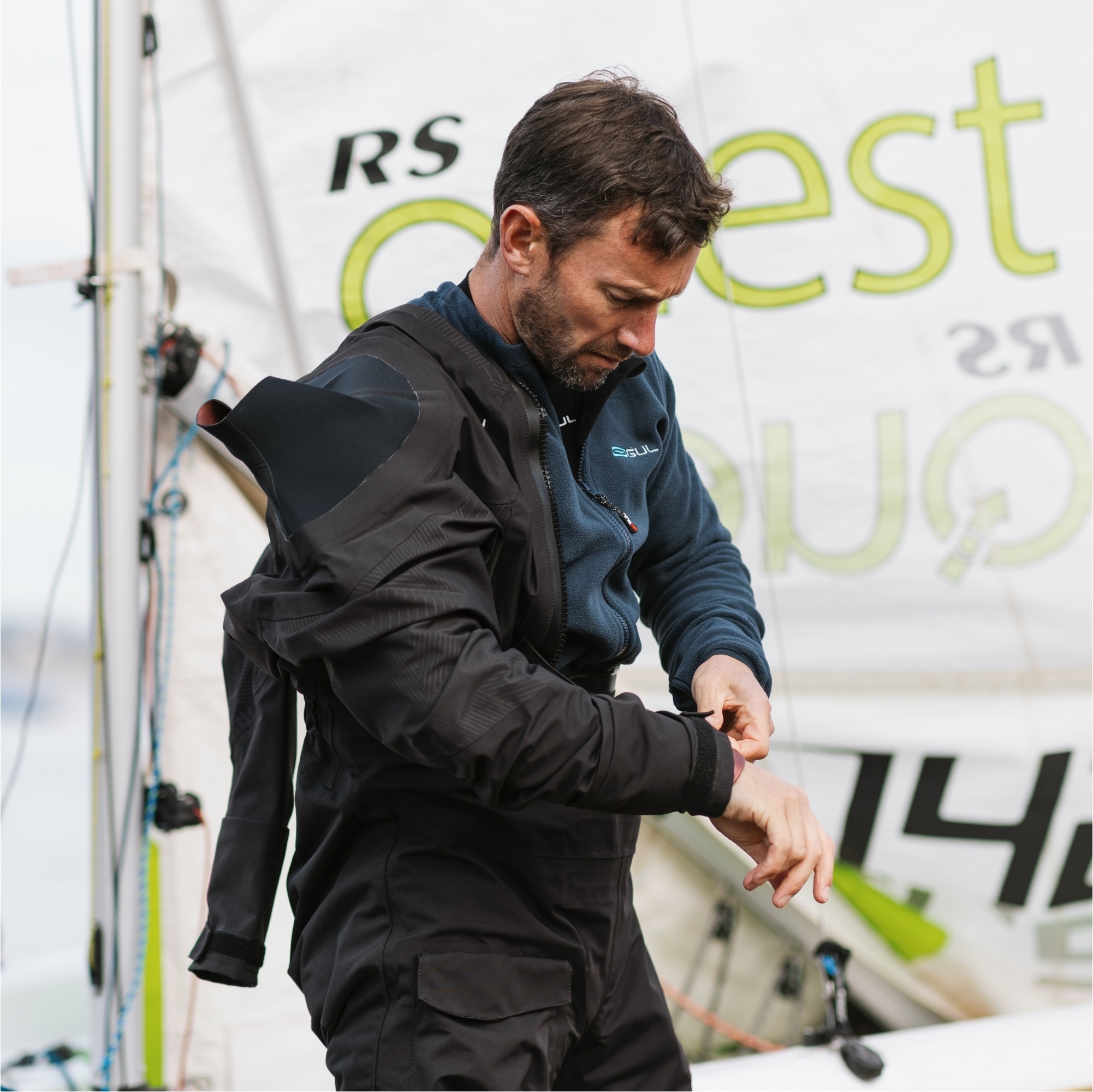 2025 Gul Recore Radiation Drysuit Undersuit GM0283-B8 - Charcoal